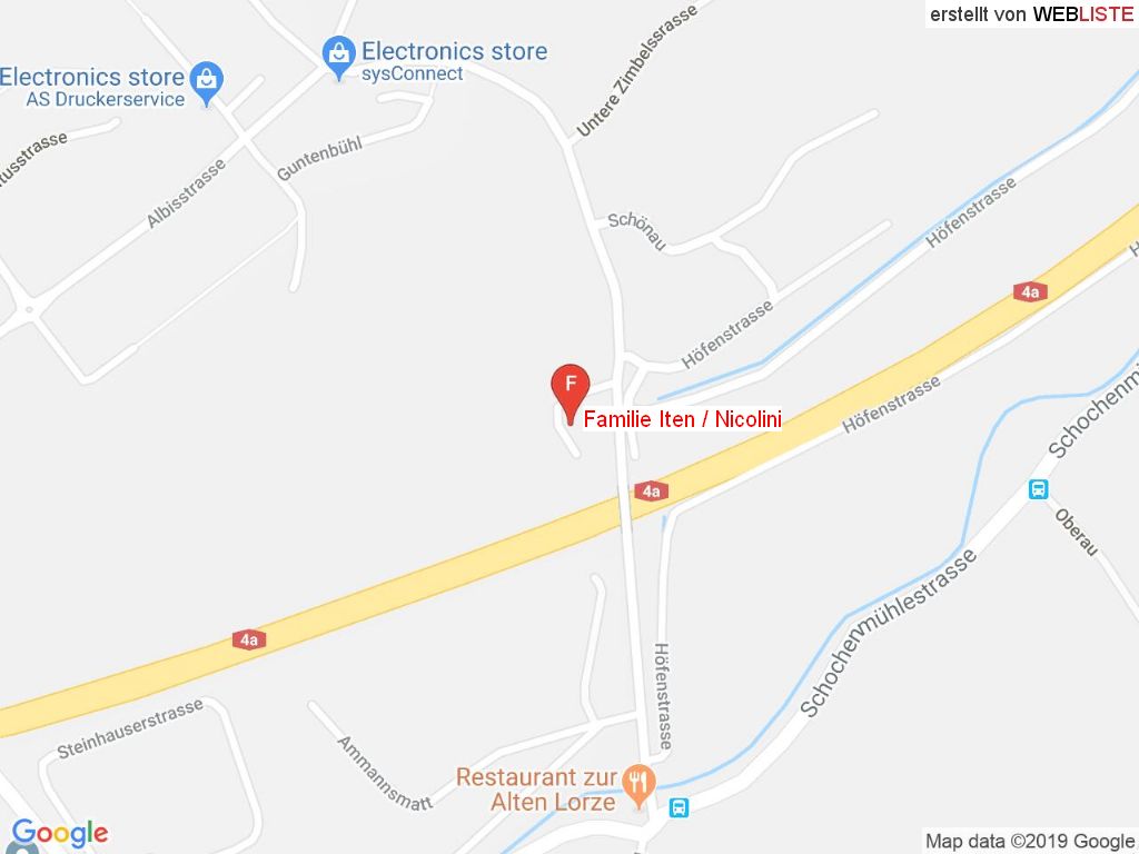 Standort Familie Iten / Nicolini in 6312 Steinhausen